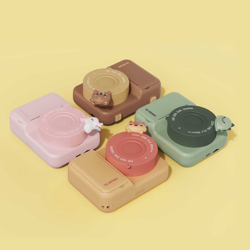 Digitale instant camera - Zoo Print Unicorn - Camera's The Zoo Family - In den Olifant