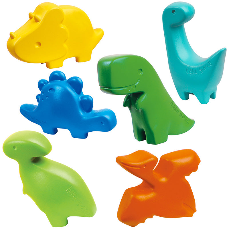 Waskrijtjes Dino Finger Crayons - set van 6