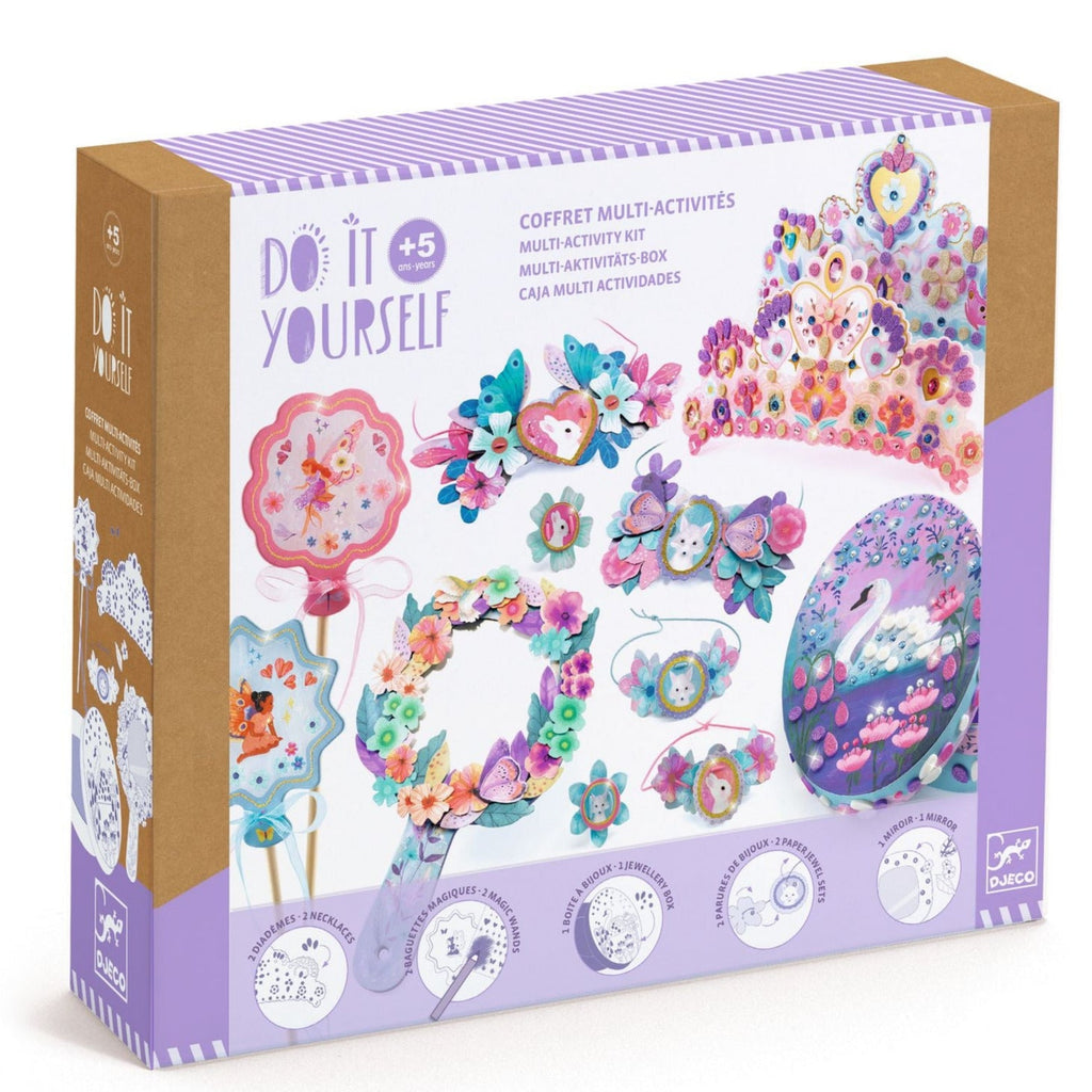 DIY Knutselset Multi - Activiteitenbox - Nymphea - Knutselsets Djeco - In den Olifant