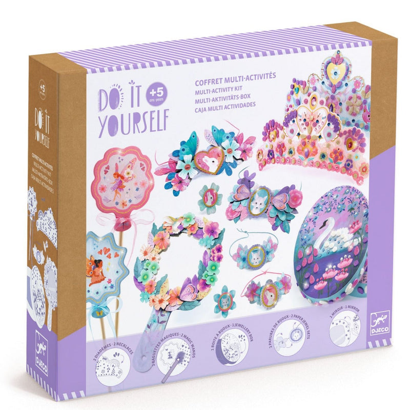 DIY Knutselset Multi - Activiteitenbox - Nymphea - Knutselsets Djeco - In den Olifant