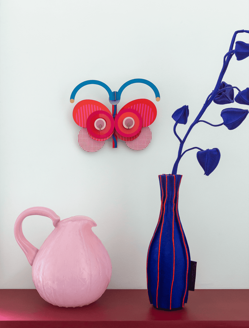 DIY Muurdeco Capsule Collection - Stripy Butterfly - Muurdecoratie Studio Roof - In den Olifant