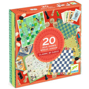 Djeco Classic Box Speldoos - met 20 spelletjes - Bordspellen Djeco - In den Olifant