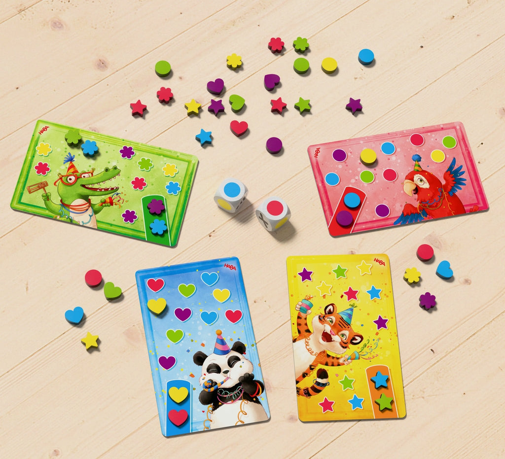 Dobbelspel - Hooray! - Dobbelspellen Haba - In den Olifant