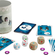 Dobbelsspel met dobbelbeker - Tobi Knobi - Dobbelspellen Haba - In den Olifant