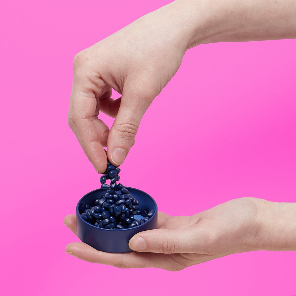 Doosje kraakmagneten - Crags Matte 100 Indigo - Sensorisch speelgoed Speks - In den Olifant