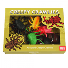 Doosje vol insecten Assorted Creepy Crawlies - set van 10 - Speelfiguren REX London - In den Olifant