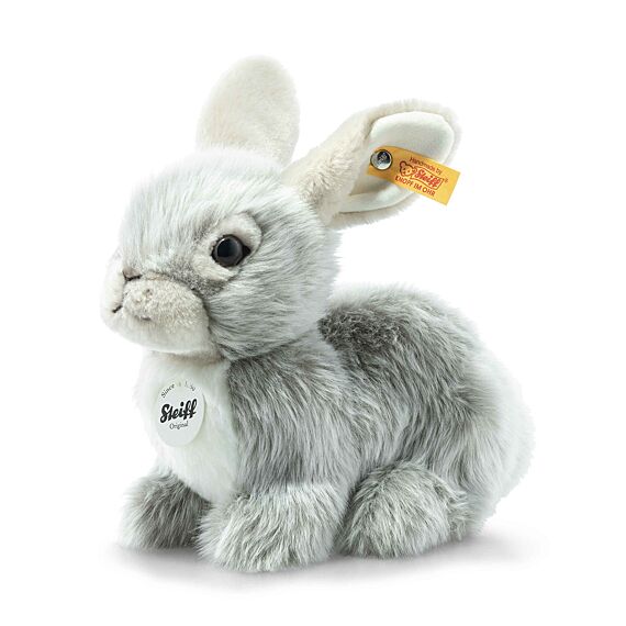 Knuffel Konijn Dormili Rabbit Knuffel Light Grey - 21 cm