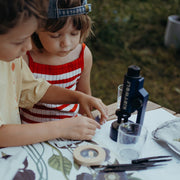 Draagbare microscoop blauw - Kidymicroscoop - STEM speelgoed Kidywolf - In den Olifant