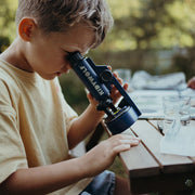 Draagbare microscoop blauw - Kidymicroscoop - STEM speelgoed Kidywolf - In den Olifant