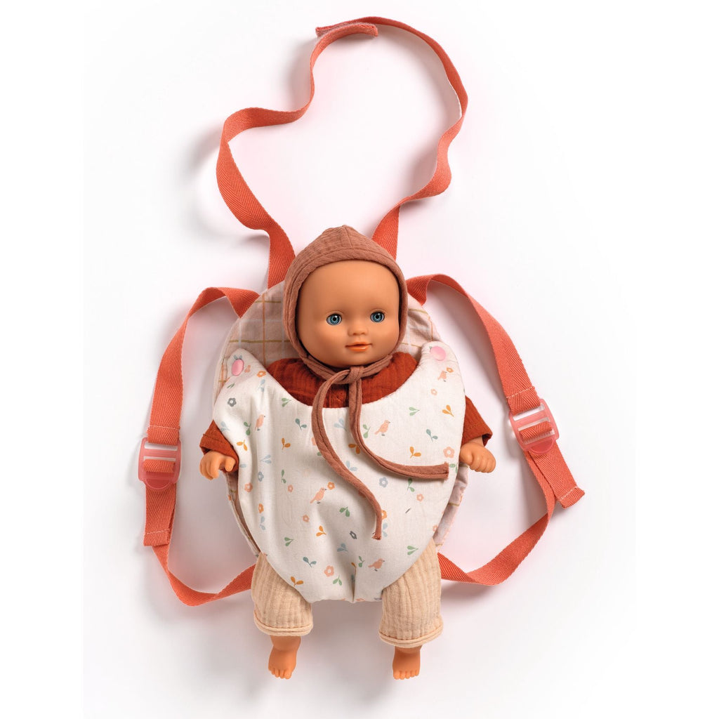 Draagzak voor poppen - Lavender - Poppenaccessoires Djeco - In den Olifant