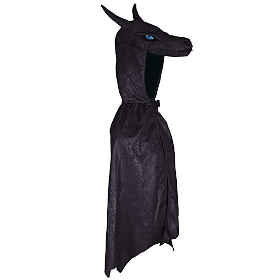 Verkleedcape Draak - Midnight Dragon Blue