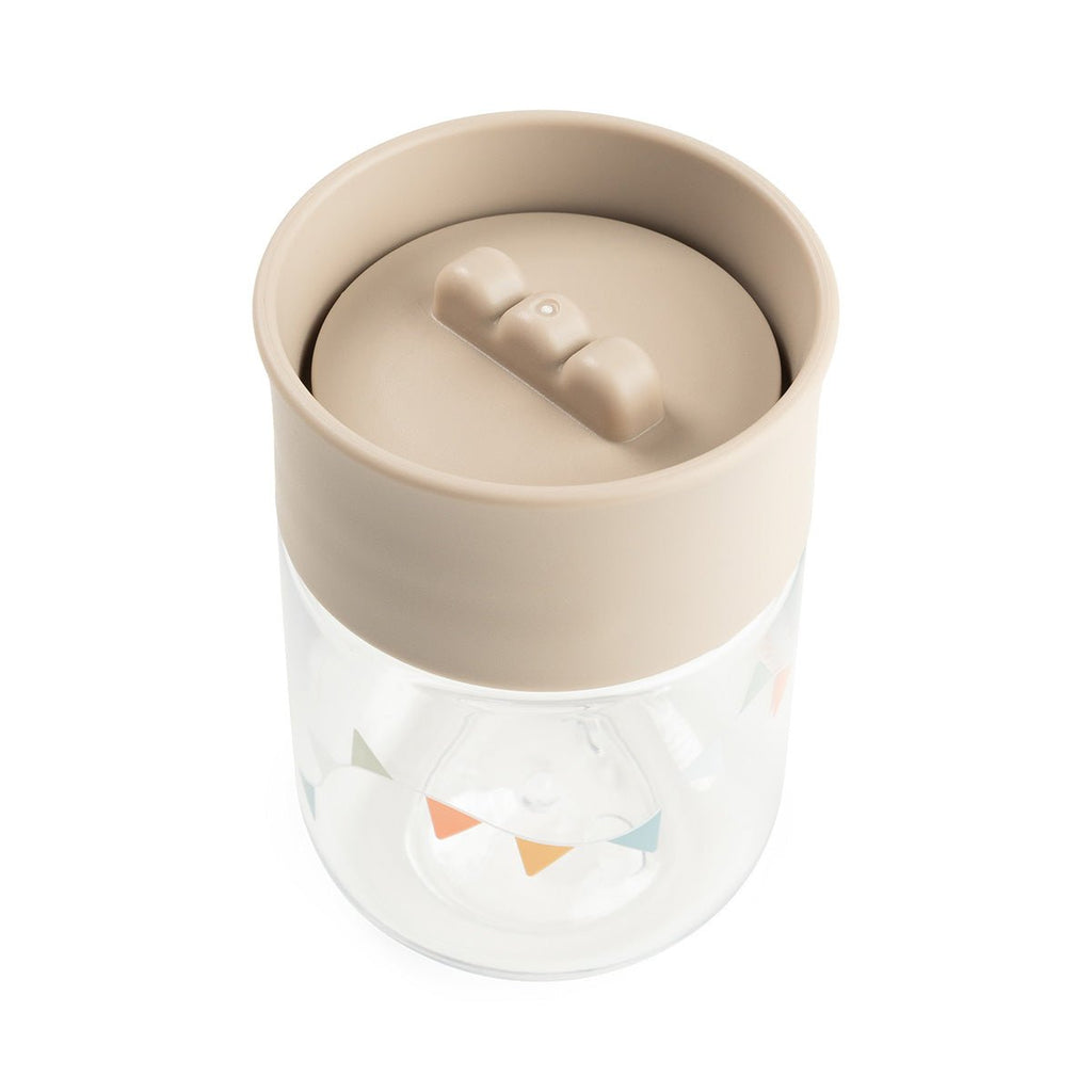 Drinkbeker Learning cup 360° Celebration Sand - Aan tafel Done by Deer - In den Olifant