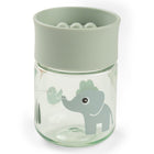 Drinkbeker Learning cup 360° Playground Green - Aan tafel Done by Deer - In den Olifant