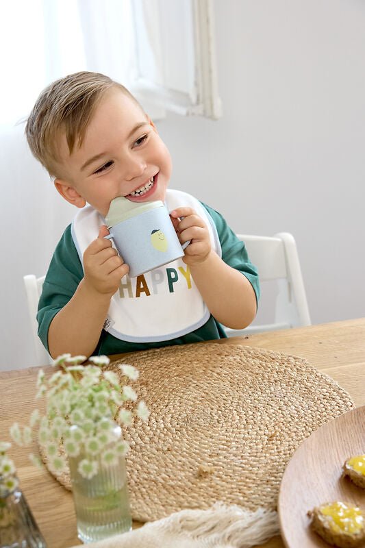 Drinkbeker Sippy Cup PP/Cellulose - Happy Fruits Lemon - Aan tafel Lässig - In den Olifant