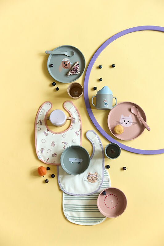 Drinkbeker Sippy Cup PP/Cellulose Tiny Team Dog - Aan tafel Lässig - In den Olifant