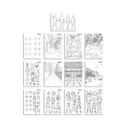 Dubbelzijdig KDraw Tekentablet Manga - Kleuren en tekenen Kidywolf - In den Olifant