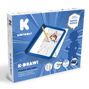Dubbelzijdig KDraw Tekentablet Manga - Kleuren en tekenen Kidywolf - In den Olifant