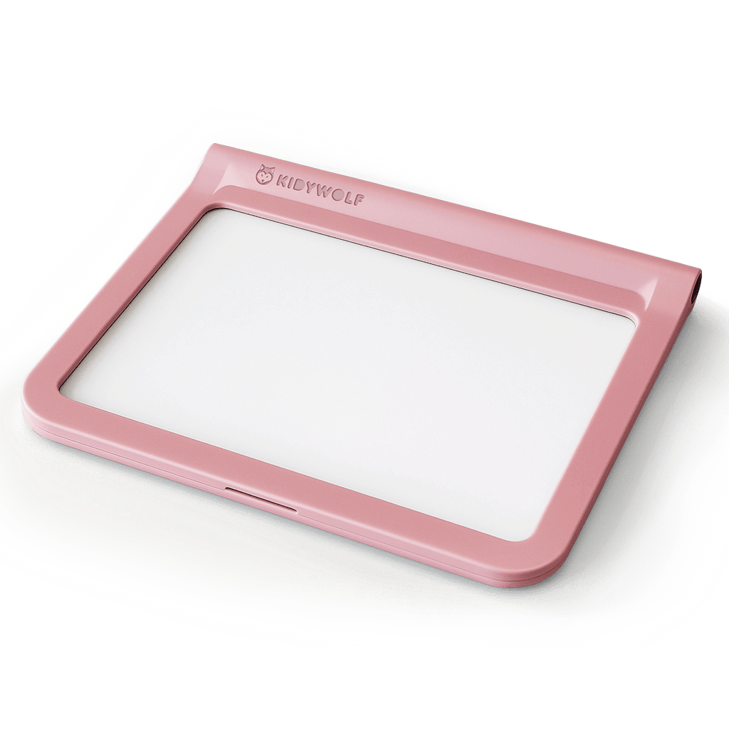 Dubbelzijdig Kidywolf Roze Tekentablet - Kidydraw - Pro Let's draw fashion - Kleuren en tekenen Kidywolf - In den Olifant