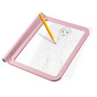 Dubbelzijdig Kidywolf Roze Tekentablet - Kidydraw - Pro Let's draw fashion - Kleuren en tekenen Kidywolf - In den Olifant