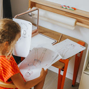 Dubbelzijdig Kidywolf Roze Tekentablet - Kidydraw - Pro Let's draw fashion - Kleuren en tekenen Kidywolf - In den Olifant