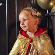 Dubbelzijdige verkleedcape - Prinses/Roodkapje - Verkleedcapes Souza for kids - In den Olifant