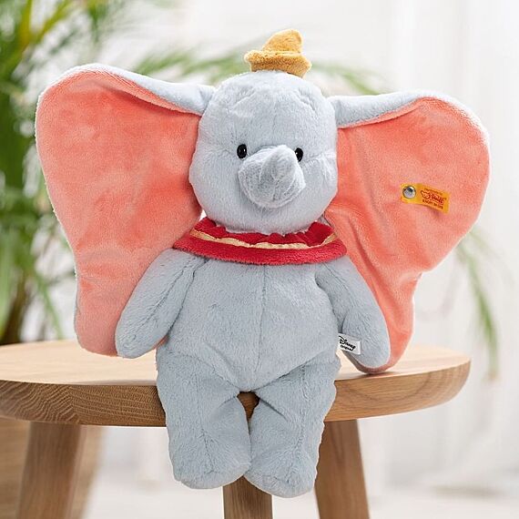 Olifant Knuffel Soft Cuddly Friends Disney Originals Dumbo - 30 Cm