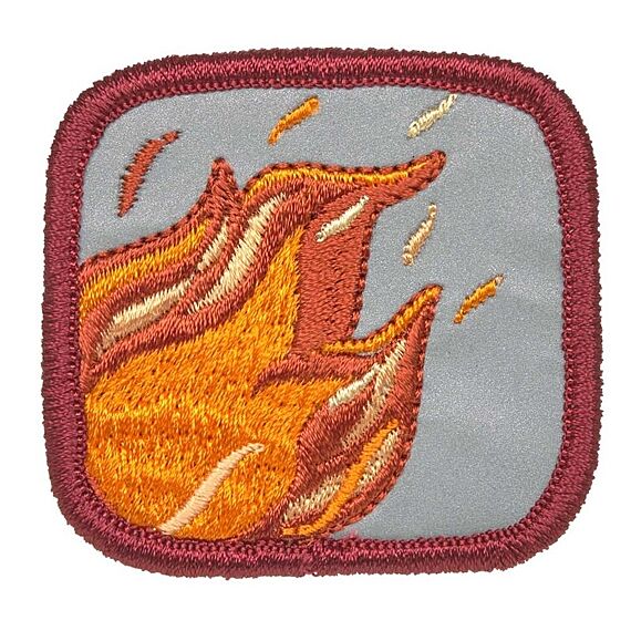 School Patches Set Dragon