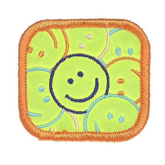 School Patches Set Smile