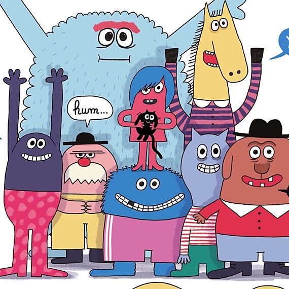 Educatieve Discovery Poster + 43 Stickers How Do You Feel? | 3 - 7 Jaar - Stickers en stickersets Poppik - In den Olifant