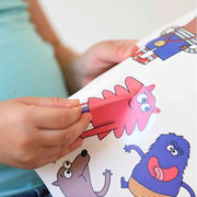 Educatieve Discovery Poster + 43 Stickers How Do You Feel? | 3 - 7 Jaar - Stickers en stickersets Poppik - In den Olifant