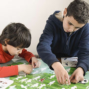 Educatieve Xxl Poster + 60 Stickers Football | 6 - 12 Jaar - Stickers en stickersets Poppik - In den Olifant