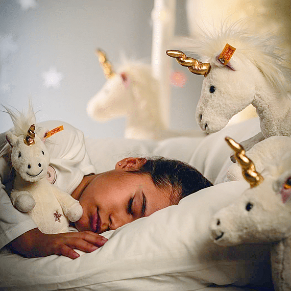 Knuffel Eenhoorn Soft Cuddly Friends Unica Dangling Unicorn White - 20 cm