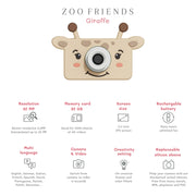 Eerste fotocamera Zoo Friends Giraffe - Camera's The Zoo Family - In den Olifant