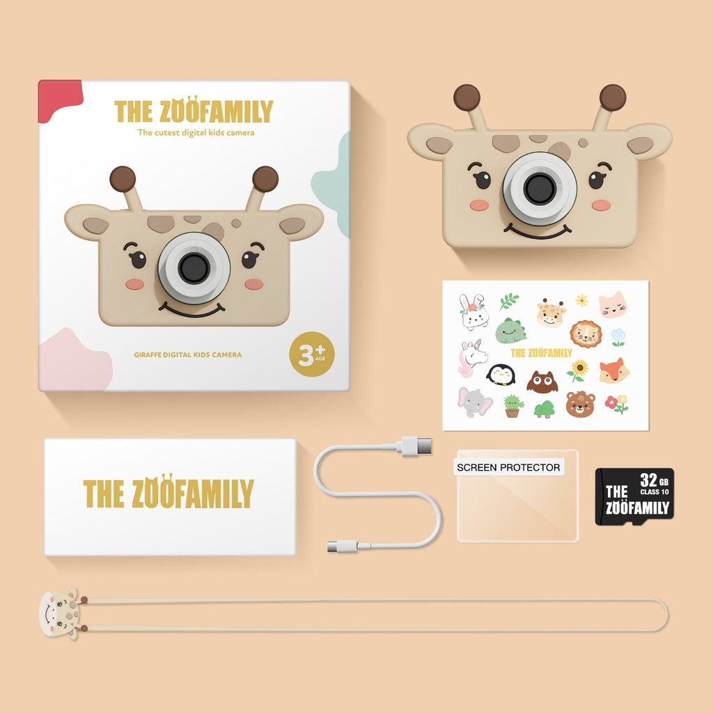 Eerste fotocamera Zoo Friends Giraffe - Camera's The Zoo Family - In den Olifant