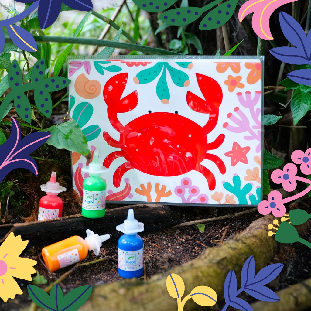 Eerste Schilderset - Barbouille Et Beau - Schilderen Djeco - In den Olifant