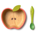 Eetset Pepa the Apple Bowl & Spoon Set - Aan tafel Oli&Carol - In den Olifant