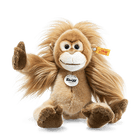 Knuffel Aap Elani Baby Orang–Utan Beige - 28 cm