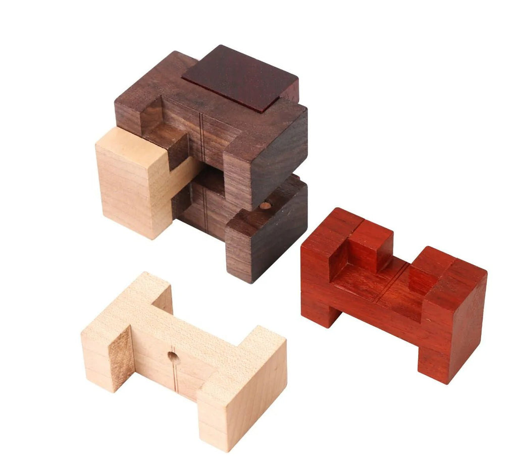 Eureka 3D VIP - Gold - SIXI Cube Puzzle - Breinpuzzels en tangram Eureka - In den Olifant
