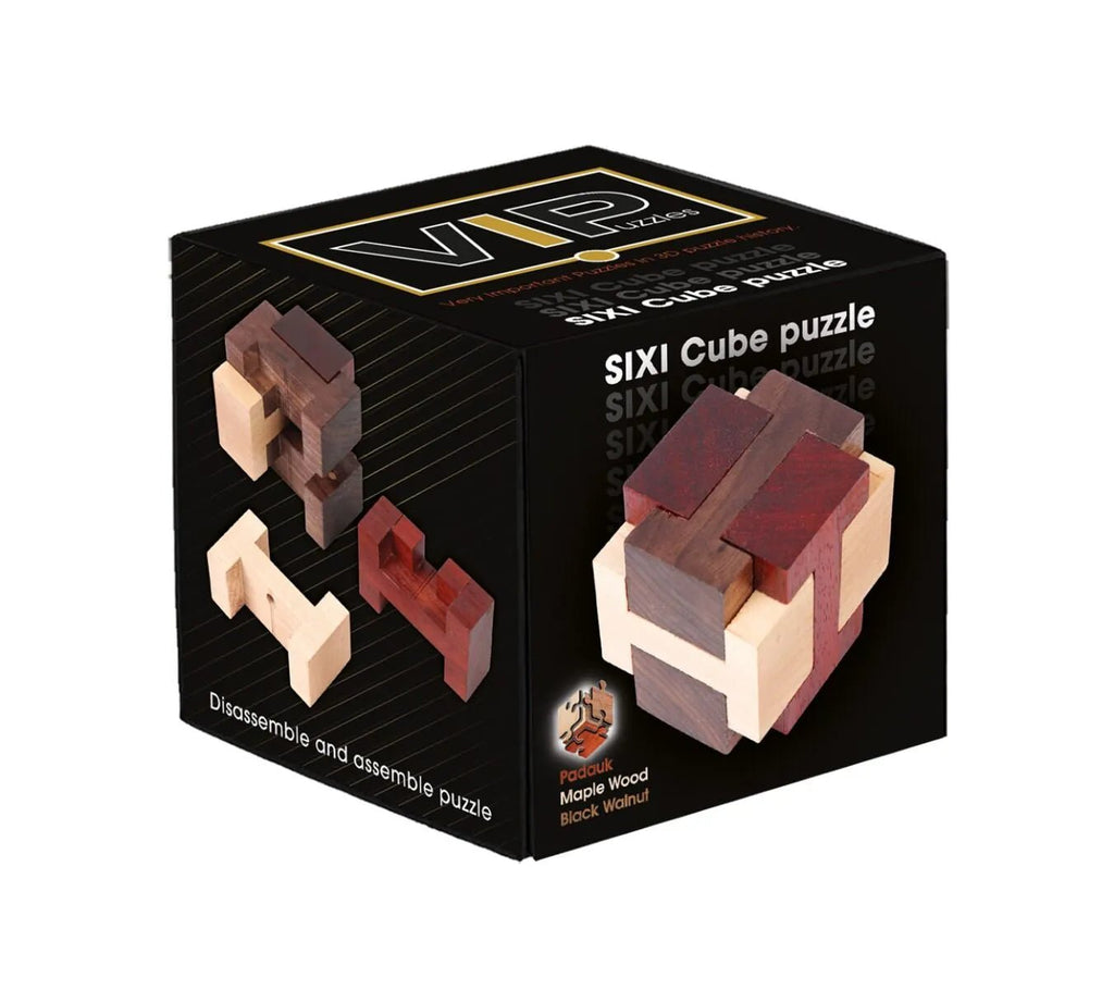 Eureka 3D VIP - Gold - SIXI Cube Puzzle - Breinpuzzels en tangram Eureka - In den Olifant