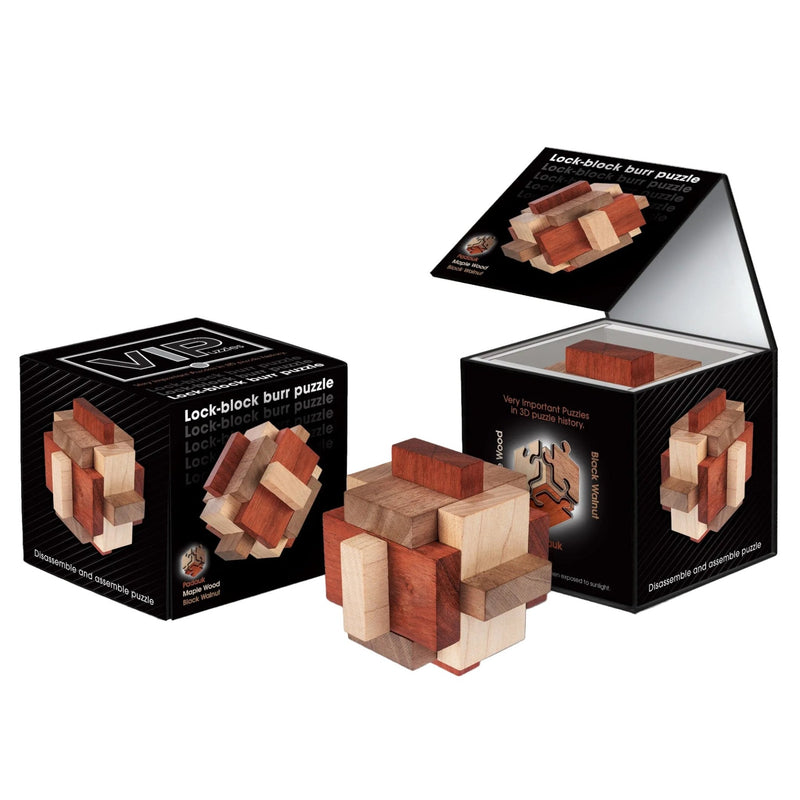 Eureka 3D VIP - Lock - block burr ** - Breinpuzzels en tangram Eureka - In den Olifant