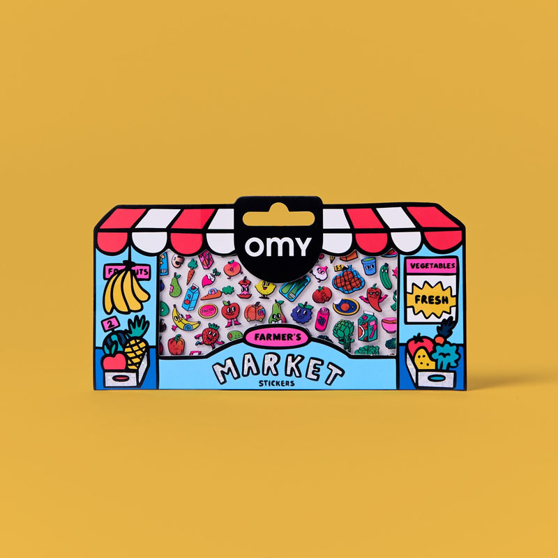 Fabulous Stickers Boutique - Farmer's Market - Stickers en stickersets Omy - In den Olifant