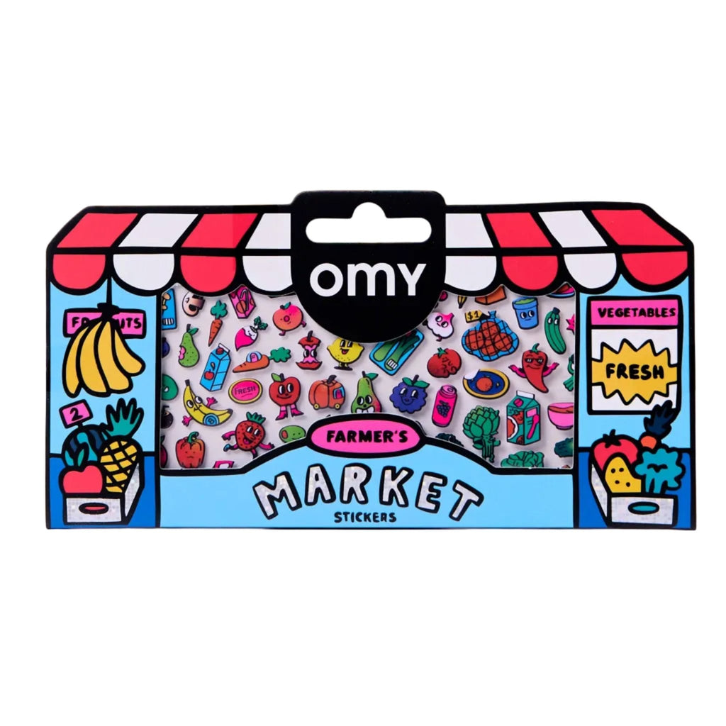 Fabulous Stickers Boutique - Farmer's Market - Stickers en stickersets Omy - In den Olifant
