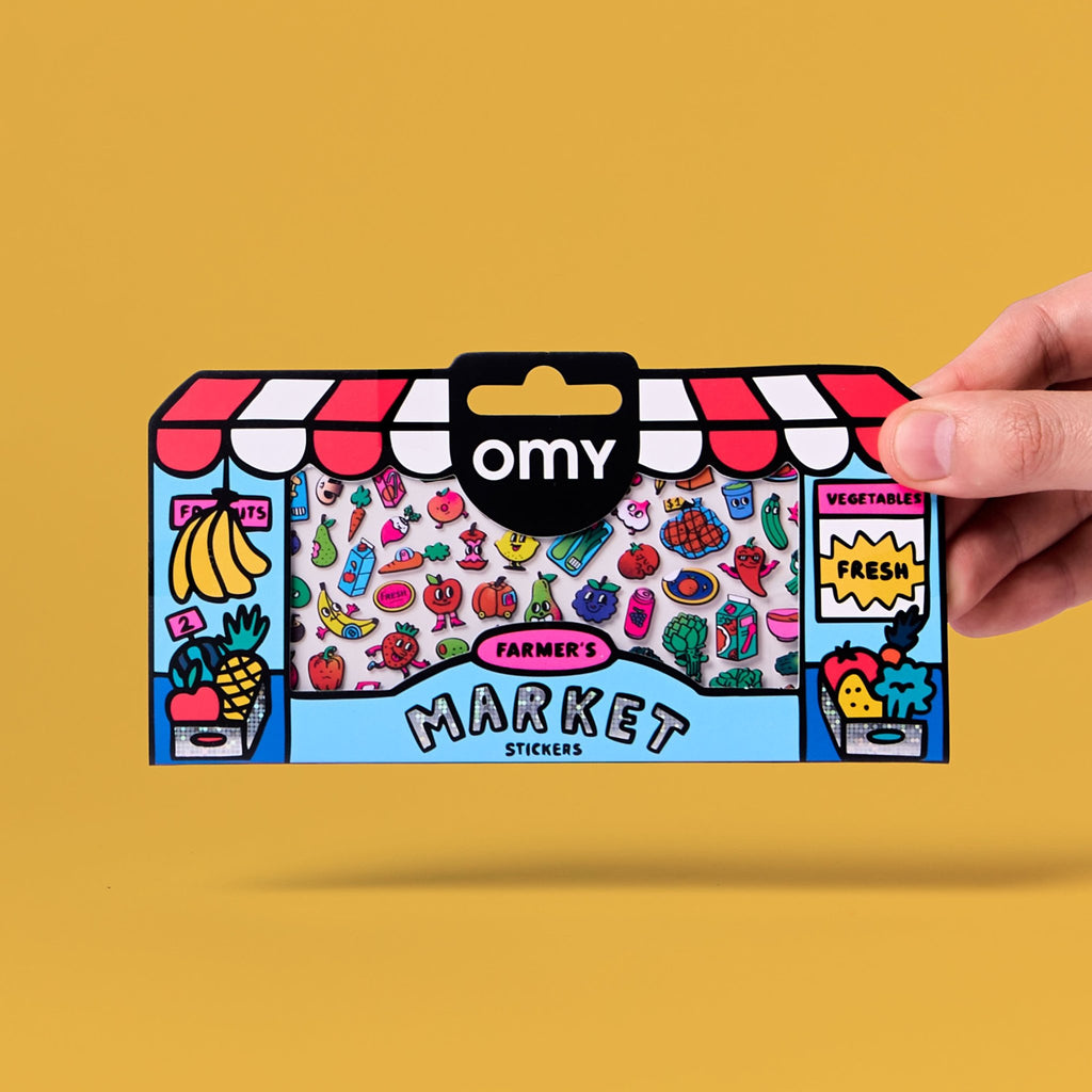 Fabulous Stickers Boutique - Farmer's Market - Stickers en stickersets Omy - In den Olifant