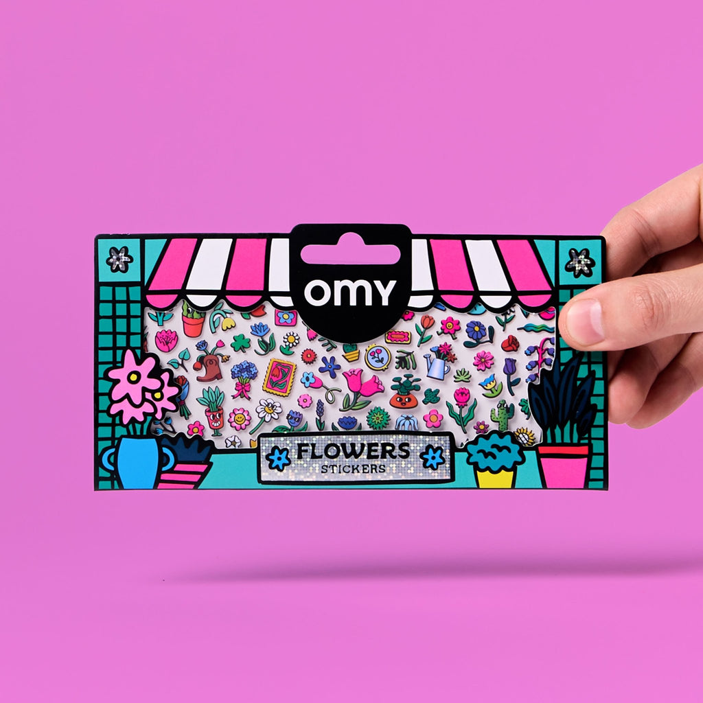 Fabulous Stickers Boutique Flower Shop - 100+ stickers - Stickers en stickersets Omy - In den Olifant