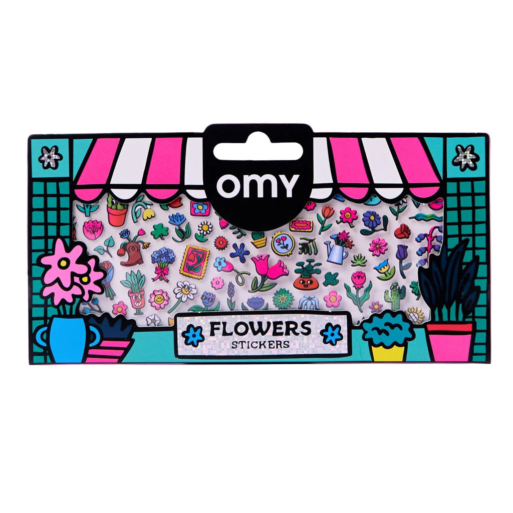 Fabulous Stickers Boutique Flower Shop - 100+ stickers - Stickers en stickersets Omy - In den Olifant