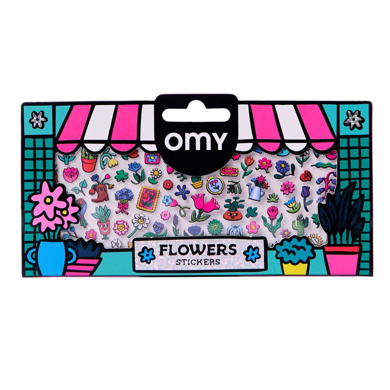Fabulous Stickers Boutique Flower Shop - 100+ stickers - Stickers en stickersets Omy - In den Olifant