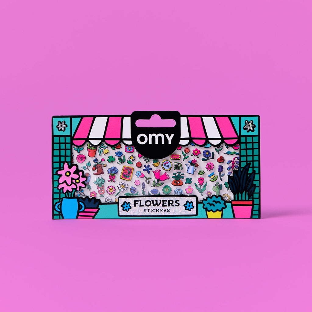 Fabulous Stickers Boutique Flower Shop - 100+ stickers - Stickers en stickersets Omy - In den Olifant