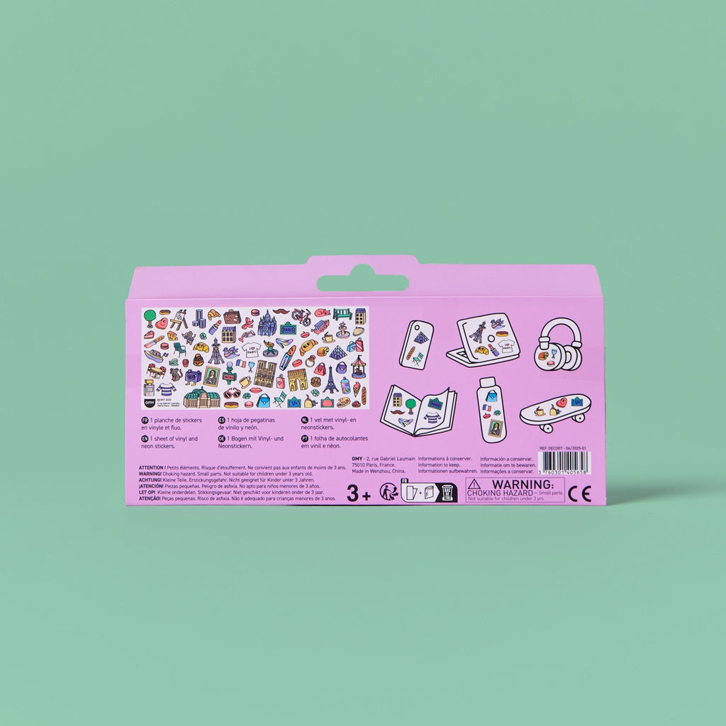 Fabulous Stickers Boutique - Paris - Stickers en stickersets Omy - In den Olifant