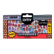 Fabulous Stickers Boutique Supermarket - 100+ stickers - Stickers en stickersets Omy - In den Olifant