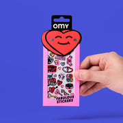Fabulous Stickers Iconic - Love - Stickeren Omy - In den Olifant